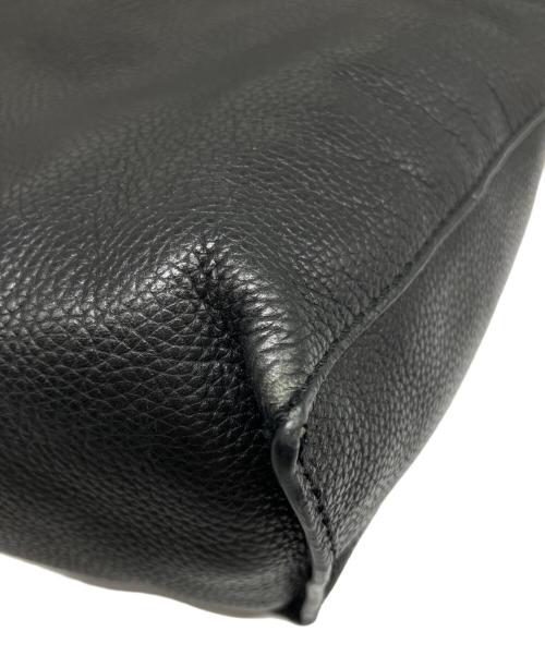 DIESEL（ディーゼル）DIESEL (ディーゼル) フェイクファートートバッグ ダークブラウン×パープルの古着・服飾アイテム