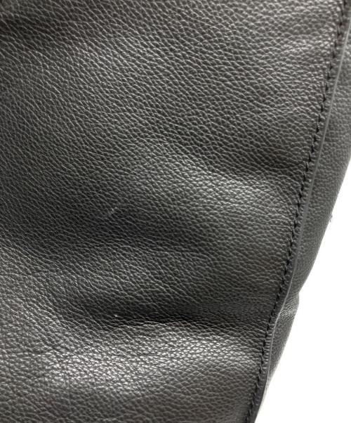 DIESEL（ディーゼル）DIESEL (ディーゼル) フェイクファートートバッグ ダークブラウン×パープルの古着・服飾アイテム