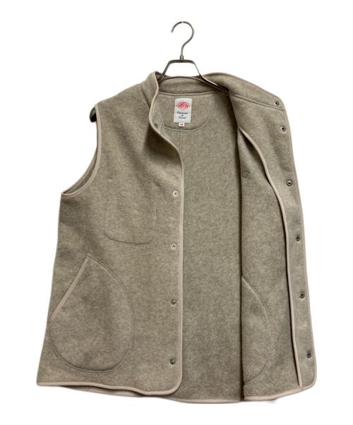 DANTON（ダントン）DANTON (ダントン) フリースベスト ライトグレー サイズ:44の古着・服飾アイテム