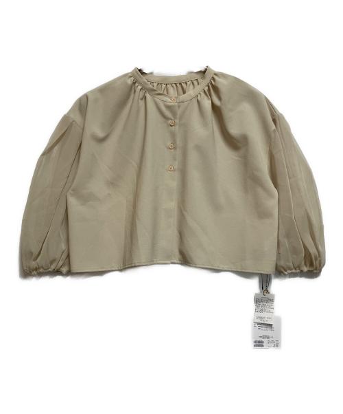 CAPRICIEUX LE'MAGE（カプリシューレマージュ）CAPRICIEUX LE'MAGE (カプリシューレマージュ) 長袖ブラウス 黄緑 サイズ:SIZE  Free 未使用品の古着・服飾アイテム