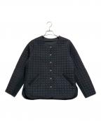 CHARLEシャルレ）の古着「着心地フィットキルトジャケット」｜ブラック