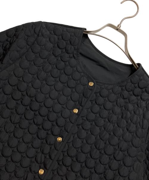 CHARLE（シャルレ）CHARLE (シャルレ) 着心地フィットキルトジャケット ブラック サイズ:Lの古着・服飾アイテム