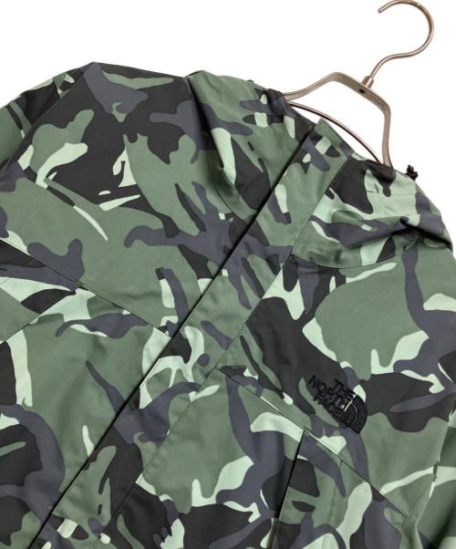 THE NORTH FACE（ザ ノース フェイス）THE NORTH FACE (ザ ノース フェイス) NOVELTY SCOOP JACKET（ノベルティースクープジャケット） グリーン×ブラック サイズ:Lの古着・服飾アイテム