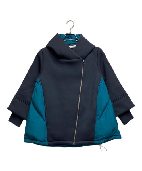 Bou Jeloud（ブージュルード）Bou Jeloud (ブージュルード) ダウンジャケット ネイビー×ブルー サイズ:38の古着・服飾アイテム