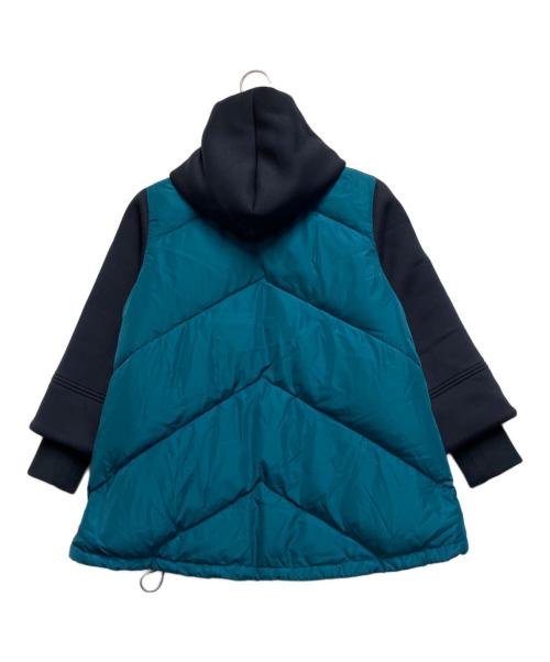 Bou Jeloud（ブージュルード）Bou Jeloud (ブージュルード) ダウンジャケット ネイビー×ブルー サイズ:38の古着・服飾アイテム