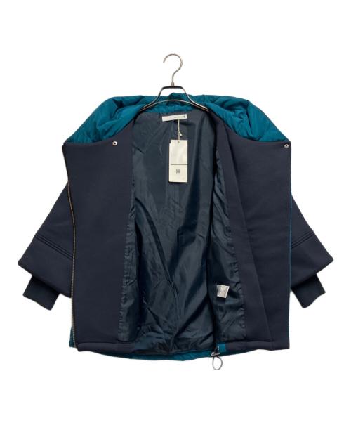 Bou Jeloud（ブージュルード）Bou Jeloud (ブージュルード) ダウンジャケット ネイビー×ブルー サイズ:38の古着・服飾アイテム