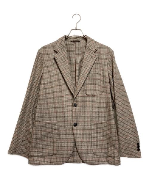 UNITED ARROWS（ユナイテッドアローズ）UNITED ARROWS (ユナイテッドアローズ) テーラードジャケット ブラウン サイズ:Lの古着・服飾アイテム