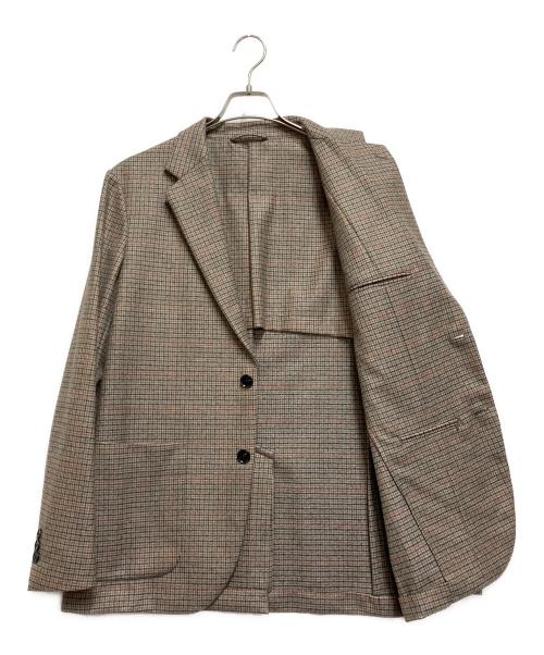 UNITED ARROWS（ユナイテッドアローズ）UNITED ARROWS (ユナイテッドアローズ) テーラードジャケット ブラウン サイズ:Lの古着・服飾アイテム