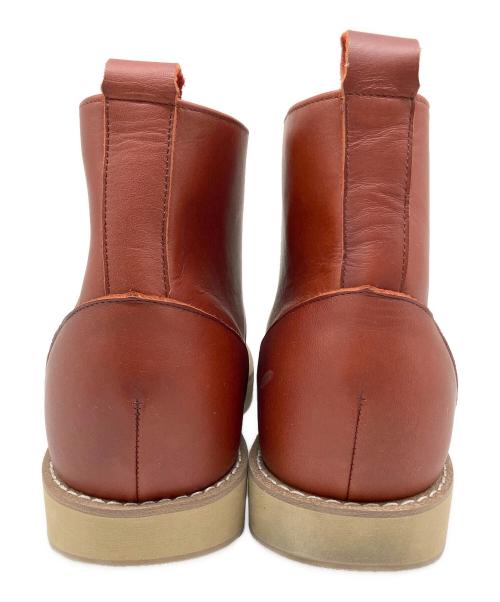 響（ヒビキ）響 (ヒビキ) ショートブーツ ブラウン サイズ:25.5の古着・服飾アイテム
