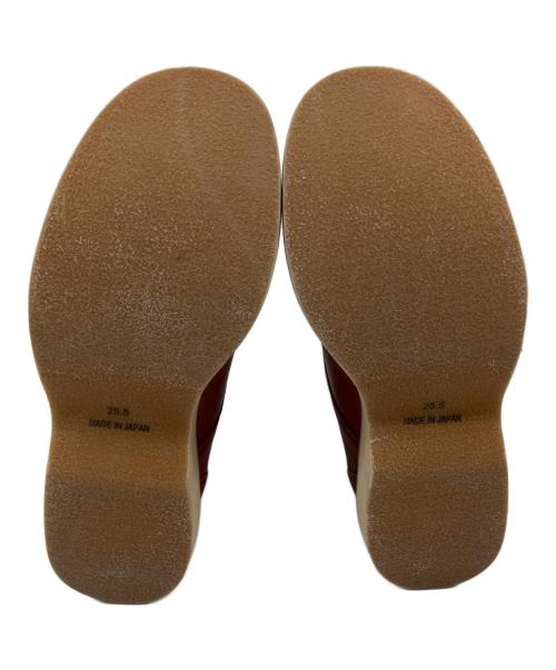 響（ヒビキ）響 (ヒビキ) ショートブーツ ブラウン サイズ:25.5の古着・服飾アイテム