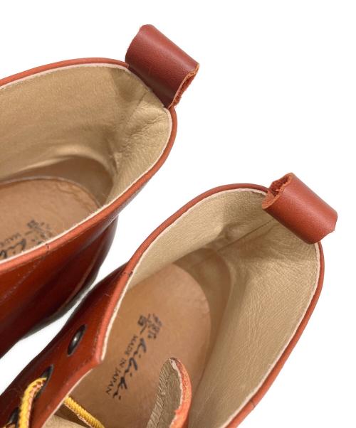 響（ヒビキ）響 (ヒビキ) ショートブーツ ブラウン サイズ:25.5の古着・服飾アイテム