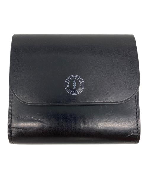 MACKINTOSH LONDON（マッキントッシュ ロンドン）MACKINTOSH LONDON (マッキントッシュ ロンドン) 3つ折り財布 ブラックの古着・服飾アイテム