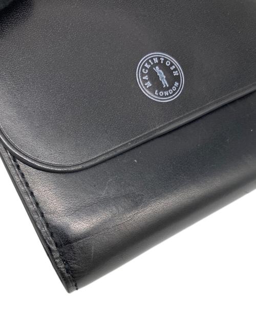 MACKINTOSH LONDON（マッキントッシュ ロンドン）MACKINTOSH LONDON (マッキントッシュ ロンドン) 3つ折り財布 ブラックの古着・服飾アイテム