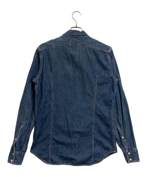 G-STAR RAW（ジースターロゥ）G-STAR RAW (ジースターロゥ) ARC 3D SHIRT L/S ブルー サイズ:Mの古着・服飾アイテム