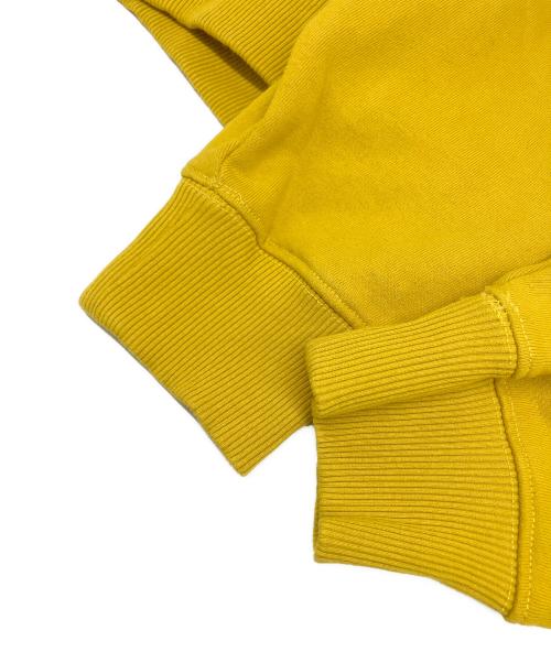 stussy（ステューシー）stussy (ステューシー) ジップアップパーカー イエロー サイズ:Mの古着・服飾アイテム