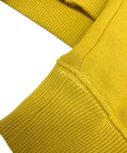 stussy（ステューシー）stussy (ステューシー) ジップアップパーカー イエロー サイズ:Mの古着・服飾アイテム