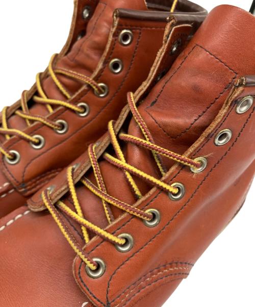 RED WING（レッドウィング）RED WING (レッドウィング) 6-inch Classic Moc（6インチ クラシックモック） ブラウン サイズ:USA 7 1/2 / UK 6 1/2 / EUR 40の古着・服飾アイテム
