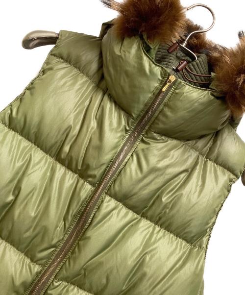 TATRAS（タトラス）TATRAS (タトラス) ダウンファーベスト グリーン サイズ:36の古着・服飾アイテム