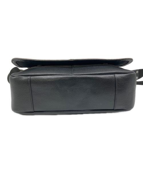 COACH（コーチ）COACH (コーチ) メッセンジャーバッグ グレー×ブラックの古着・服飾アイテム