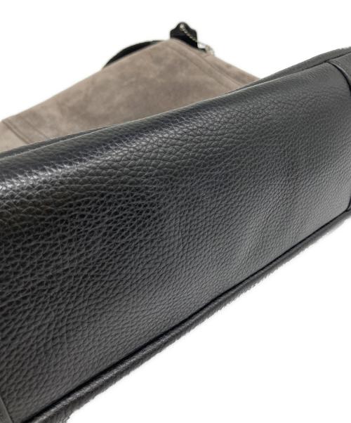 COACH（コーチ）COACH (コーチ) メッセンジャーバッグ グレー×ブラックの古着・服飾アイテム