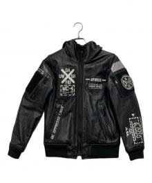 AVIREX（アヴィレックス）の古着「フライトジャケット」｜ブラック