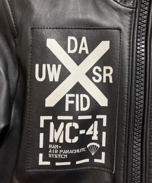 AVIREX（アヴィレックス）AVIREX (アヴィレックス) フライトジャケット ブラック サイズ:Sの古着・服飾アイテム