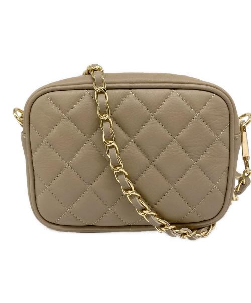 23区（ニジュウサンク）23区 (ニジュウサンク) MILOS (ミロス) ショルダーバッグ ベージュの古着・服飾アイテム