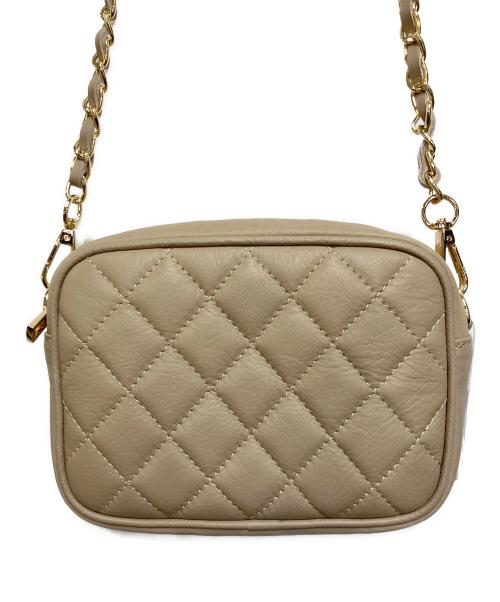 23区（ニジュウサンク）23区 (ニジュウサンク) MILOS (ミロス) ショルダーバッグ ベージュの古着・服飾アイテム