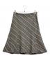 BURBERRY BLUE LABEL（バーバリー ブルー レーベル）の古着「チェックスカート」｜グレー