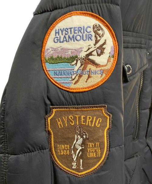 Hysteric Glamour（ヒステリックグラマー）Hysteric Glamour (ヒステリックグラマー) PRIMALOFT JACKET（プリマロフト ジャケット） ブラック サイズ:Mの古着・服飾アイテム