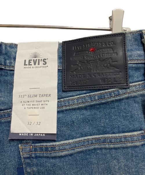 LEVI'S MADE&CRAFTED（リーバイスメイドクラフテッド）LEVI'S MADE&CRAFTED (リーバイスメイドクラフテッド) デニムパンツ スカイブルー サイズ:W32×L32 未使用品の古着・服飾アイテム