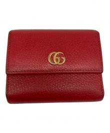 GUCCI（グッチ）の古着「2つ折り財布」｜レッド