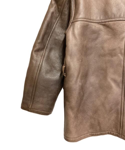 Schiatti&C（スキャッティ・アンド・シー）Schiatti&C (スキャッティ・アンド・シー) レザージャケット ブラウン サイズ:SIZE 不明の古着・服飾アイテム
