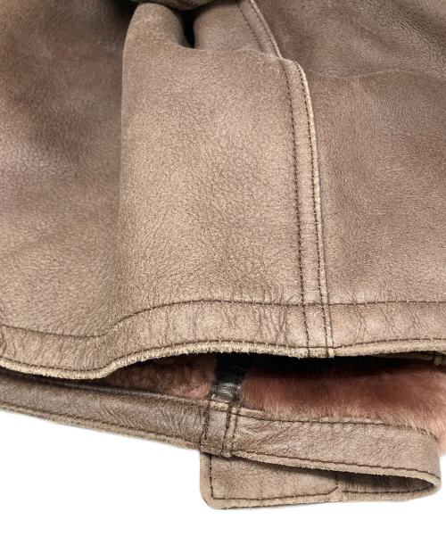 Schiatti&C（スキャッティ・アンド・シー）Schiatti&C (スキャッティ・アンド・シー) レザージャケット ブラウン サイズ:SIZE 不明の古着・服飾アイテム