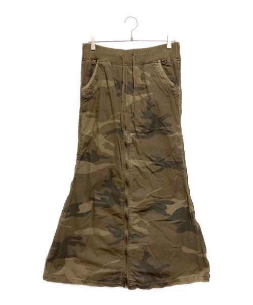 goa（ゴア）GOA (ゴア) ロングスカート カーキ サイズ:FREEの古着・服飾アイテム