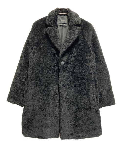ZARA（ザラ）ZARA (ザラ) ロングコート ブラック サイズ:SIZE Mの古着・服飾アイテム