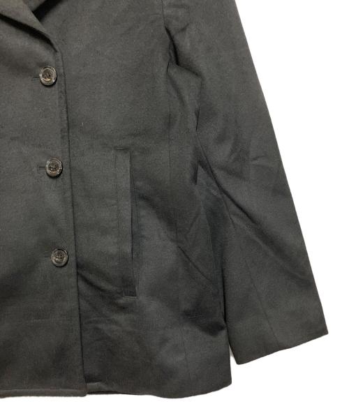 COMME CA ISM（コムサイズム）COMME CA ISM (コムサイズム) エアリーウールライトPコート ブラック サイズ:SIZE Lの古着・服飾アイテム