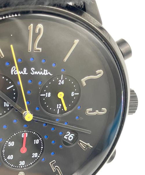 PAUL SMITH（ポールスミス）Paul Smith (ポールスミス) 腕時計 ブラックの古着・服飾アイテム