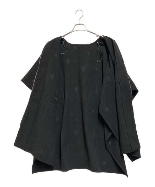 Desigual（デシグアル）Desigual (デシグアル) ケープ風ポンチョ ブラック サイズ:EUR U / MEX U / CHI Uの古着・服飾アイテム
