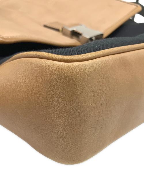 COACH（コーチ）COACH (コーチ) キャンバスレザーメッセンジャーバッグ ブラックの古着・服飾アイテム