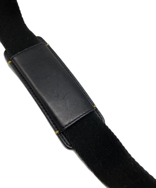 COACH（コーチ）COACH (コーチ) キャンバスレザーメッセンジャーバッグ ブラックの古着・服飾アイテム