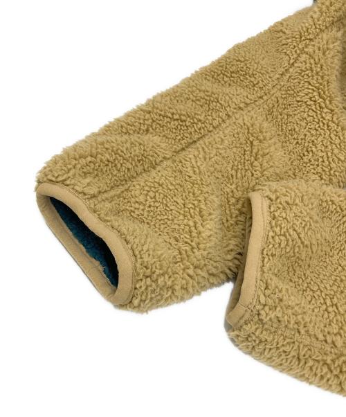 CHUMS（チャムス）CHUMS (チャムス) ボンディングフリースジャケット ブラウン×グリーン サイズ:Mの古着・服飾アイテム