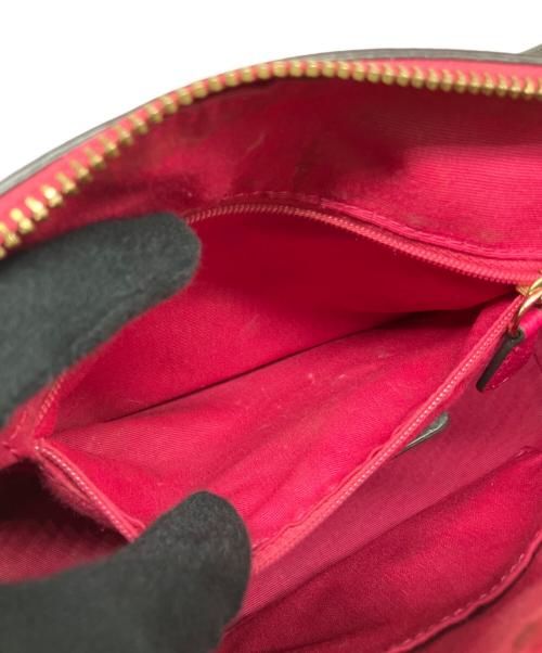 COACH（コーチ）COACH (コーチ) シグネチャー ベネット ミニサッチェル ブラウン×ピンクの古着・服飾アイテム