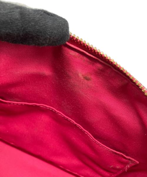 COACH（コーチ）COACH (コーチ) シグネチャー ベネット ミニサッチェル ブラウン×ピンクの古着・服飾アイテム