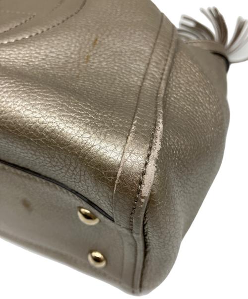 GUCCI（グッチ）GUCCI (グッチ) ソーホー 2WAY ハンドバッグ シルバーの古着・服飾アイテム