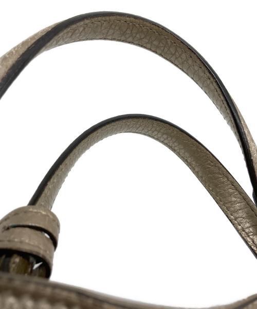 GUCCI（グッチ）GUCCI (グッチ) ソーホー 2WAY ハンドバッグ シルバーの古着・服飾アイテム