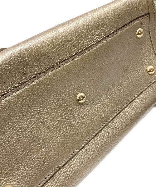 GUCCI（グッチ）GUCCI (グッチ) ソーホー 2WAY ハンドバッグ シルバーの古着・服飾アイテム