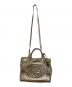 GUCCI (グッチ) ソーホー 2WAY ハンドバッグ シルバー：52000円