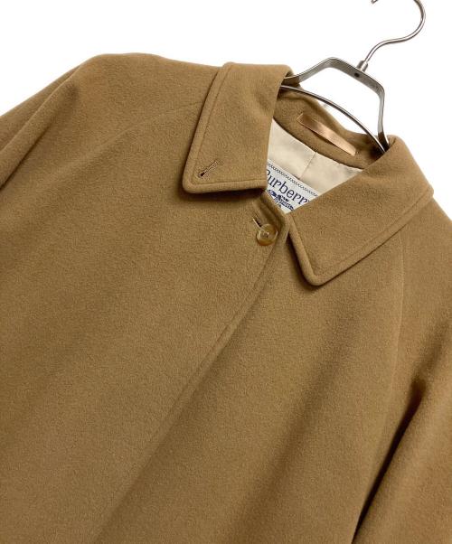 Burberry's（バーバリー）Burberry's (バーバリーズ) カシミヤ混チェスターコート ベージュ サイズ:7AB2の古着・服飾アイテム