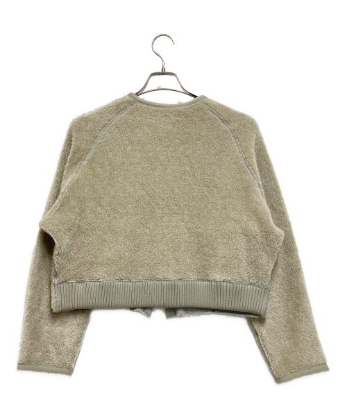 MACPHEE（マカフィー）MACPHEE (マカフィー) ノーカラーリバーシブルジャケット ベージュ サイズ:36の古着・服飾アイテム